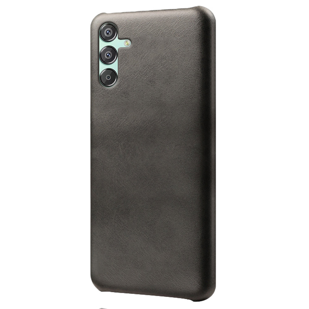 For Samsung Galaxy F15 5G / M15 5G Cell Phone Cases Leather Coated PC Calf Texture Cover For Samsung Galaxy F15 5G / M15 5G Cell Phone Cases Leather Coated PC Calf Texture Cover